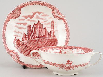 Soup Cup and Saucer c1950s